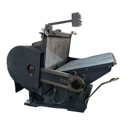 Máquina de corte manual de papel e de caixas com motor elétrico e longa vida útil