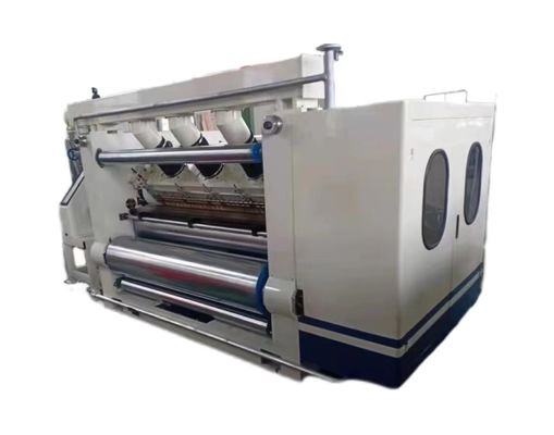 Máquina de moldagem de papel 320/360s Tipo sem dedos Single Facer para caixa de cartão ondulado
