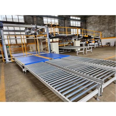 3/5/7 Máquina de fabricação de caixas de cartão ondulado de camada para eficiência de embalagem