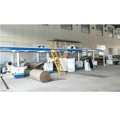 Publicidade C Alta Velocidade 3 5 7 Linha de Produção de Cartão Corrugado de Ply Máquina de Fabricação de Caixas de Cartão