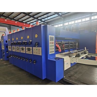 Máquina de Impressão Flexo de Corte a Morro de Cartão Corrugado Totalmente Automática com Voltagem 380V