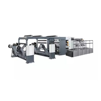 Servo-driven single roller sheet cutter Folha de papel para corte transversal em lojas de impressão