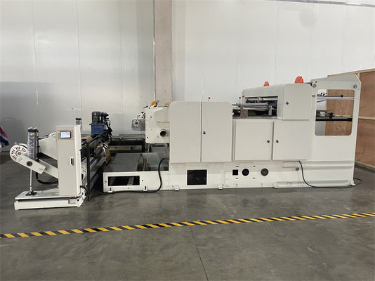 Servo-driven single roller sheet cutter Folha de papel para corte transversal em lojas de impressão