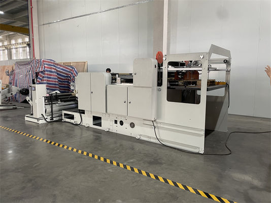 Servo-driven single roller sheet cutter Folha de papel para corte transversal em lojas de impressão