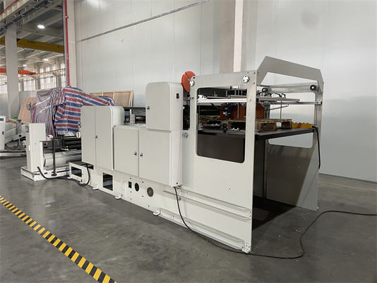 Servo-driven single roller sheet cutter Folha de papel para corte transversal em lojas de impressão