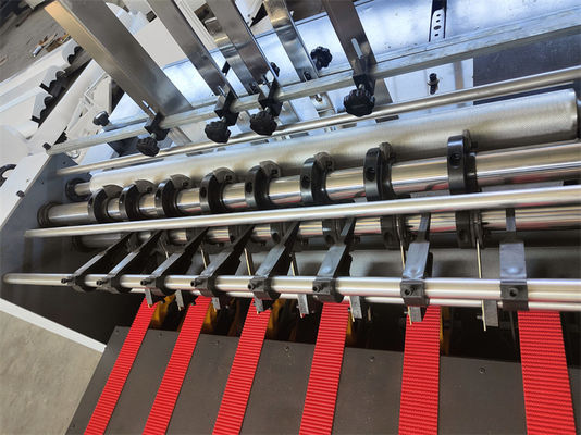 300X800mm Processamento de cartão Alimentação por sucção automática Feeder divisória corrugada Slotter