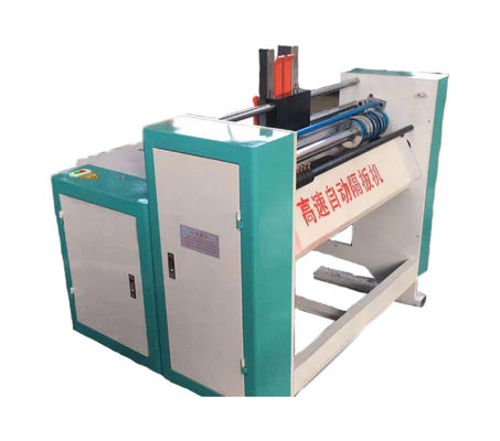 Máquina de moldagem de papel semiautomática para corte automático de divisórias de placas onduladas