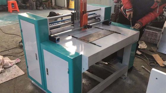 Pequena máquina de fabricação de caixas de cartão ondulado com tamanho de fenda de 42 mm