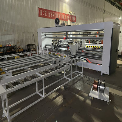 Máquina de costura de cartão semi-automática fácil de operar para a altura máxima do papel