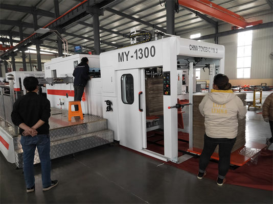 Máquina de corte por entalhe para impressão de cartão e papel ondulado