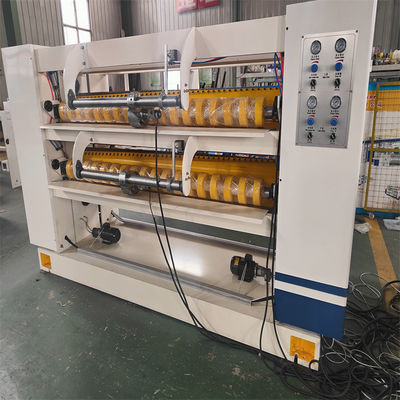 NC Cut Off Double Layer Helical Cross Cutter Máquina de corte de papelão corrugado