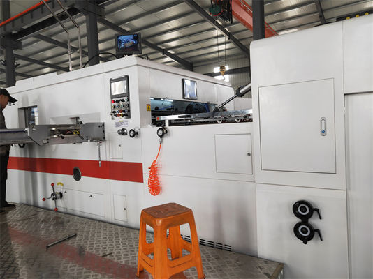 Máquina de corte de caixa de cartão de 550*500 mm para fabricação de caixas de papel rígido de cartão ondulado