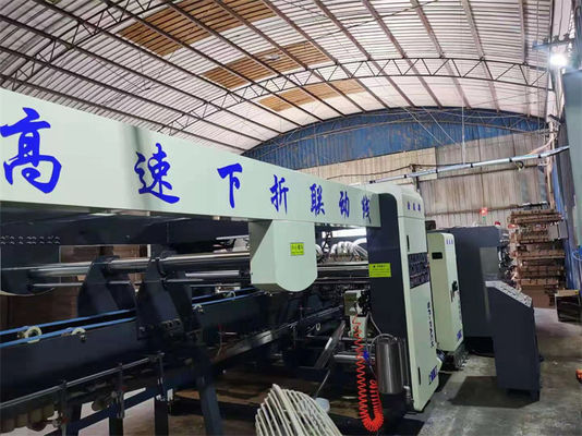 Máquina de Impressão Flexo Avançada de Caixa de Cartão Corrugada com Gluer de Carteira de Cartão Slotter