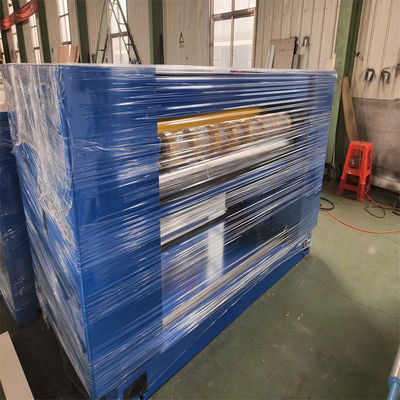 3000 kg Cortador transversal helicoidal de camadas duplas para corte de papelão corrugado