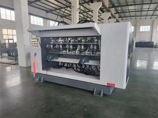 Máquina de corte de lâminas finas para a formação de papel de cartão ondulado