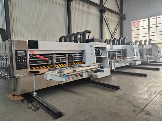 Impressora Slotter Die Cutter em uma máquina Folder Gluer Cartão caixa de fazer máquina