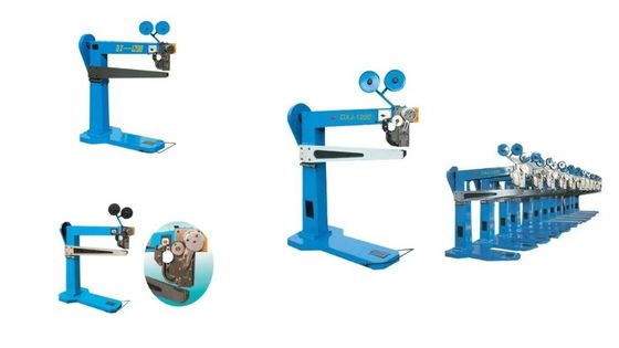Máquina de costura manual de caixas para caixas de cartão onduladas
