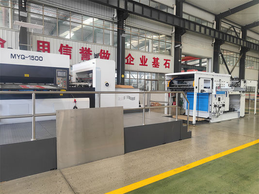220V/380V Máquina automática de corte a moagem de impressão de alta definição para copos de papel