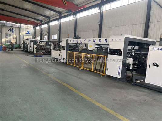 Máquina de moldagem de papel 1350x1200x2000mm para linha de fabricação de caixas de cartão Ffg totalmente automática