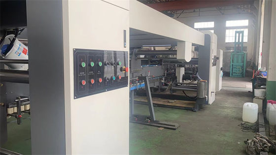 5500 KG Impressora automática de flexão Slotter Die Cutter Inline Folder Gluer Machine para caixa corrugada máquina Ffg Case Maker Machine