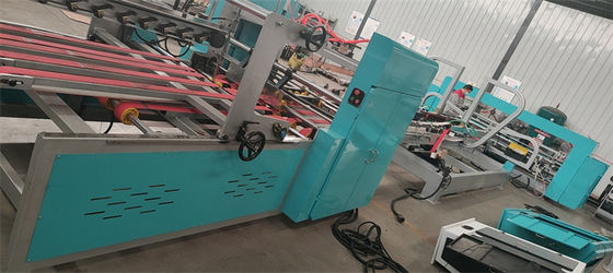 precisão Cartão de corrugado totalmente automático Pizza Box Folder Gluer para a demanda dos clientes