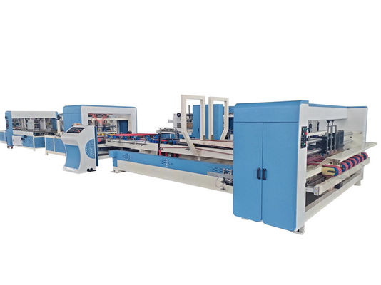 precisão Cartão de corrugado totalmente automático Pizza Box Folder Gluer para a demanda dos clientes