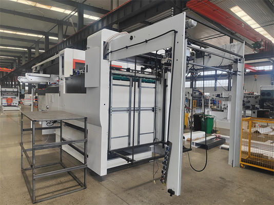 Máquina de cortar e descascar cartão para ondulação com tamanho máximo de papel 1500*1100mm