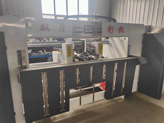 30-150mm Distância entre as unhas Máquina de costura de caixa de cartão de duas peças para o mercado chinês