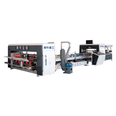 380v Voltagem total automática cartão corrugado cartão caixa de cartão Flexo Folder Glue