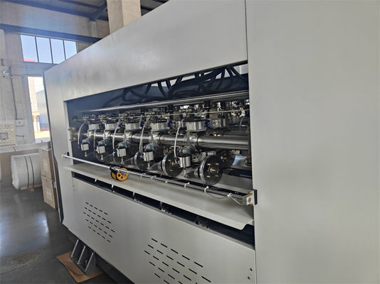 Máquina de cortar em computador Nc Slitter Scorer de lâmina fina com máquina de empilhamento para corrugado
