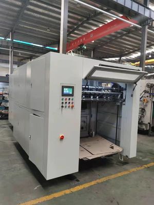 Material de embalagem de madeira Máquina automática de esmagamento de cartão e de corte por impressão