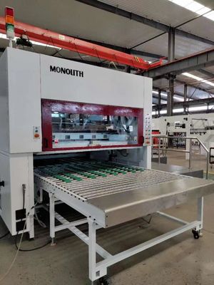 Máquina de embalagem de caixas de cartão flexos corrugadas