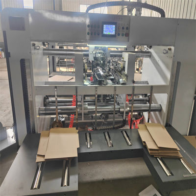 Máquina de costura de cartão semiautomática de costura de unhas duplas para as necessidades de formação de papel