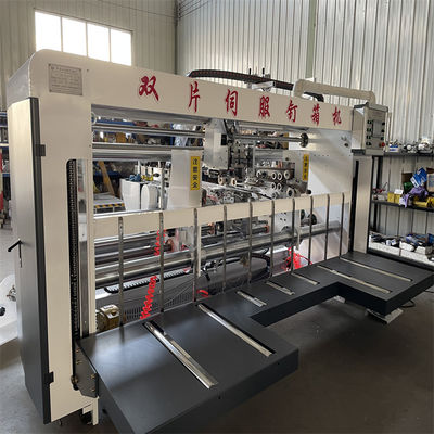 3200 KG Máquina de costura semiautomática de duas peças para fabricação de caixas onduladas