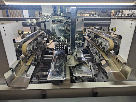 3200 KG Máquina de costura semiautomática de duas peças para fabricação de caixas onduladas