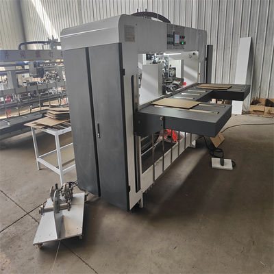 Máquina de costura semi-automática de duas peças para fabricação de caixas onduladas