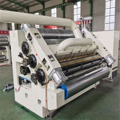 Caixa de cartão corrugada de flauta SF para fazer cortador de folhas de cartão corrugado Single Facer 3500*1700*2200mm