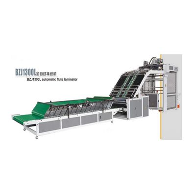 Máquina de laminação de alta produtividade para produção automática completa de flautas de caixa de papel