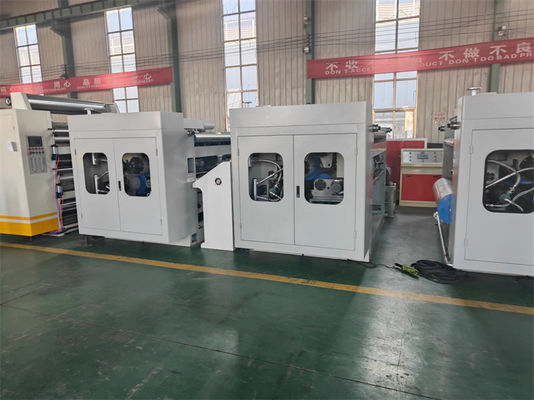 12.5KW Servo motor principal de condução linha de produção de papel corrugado para compradores globais