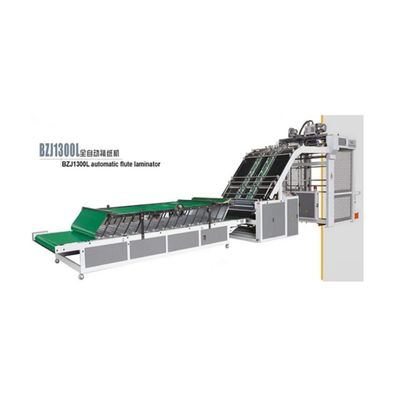 Máquina de laminação de flauta de alta velocidade para fabricação de caixas de papel totalmente automática