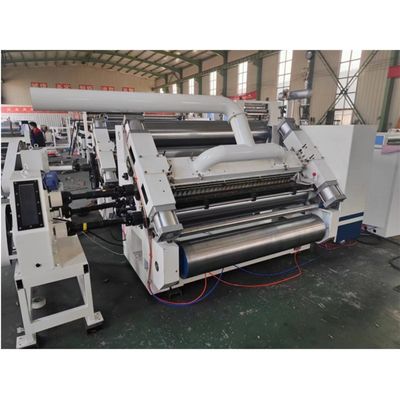 Máquina de produção de cartão ondulado de faceta única sem dedos para papel e folhas