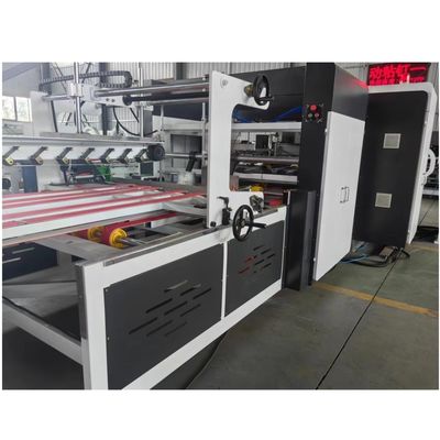 Design Custom Cartão costura máquina de fabricação de fio plano para caixas de cartão onduladas