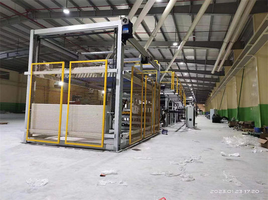 Máquina de fabricação de caixas corrugadas automática de alta velocidade de 3 plissas Modelo e desempenho mais recentes