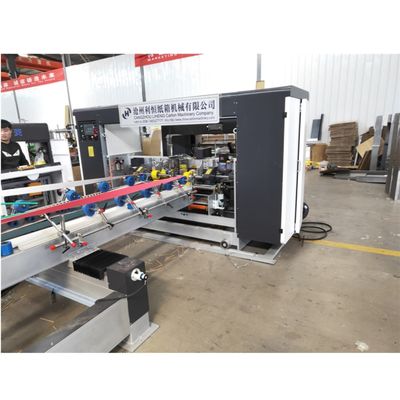 Máquina de colagem de pasta de cartão totalmente automática para costura de caixa de cartão Tecnologia avançada