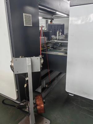 Máquina de colagem de pasta de cartão totalmente automática para costura de caixa de cartão Tecnologia avançada