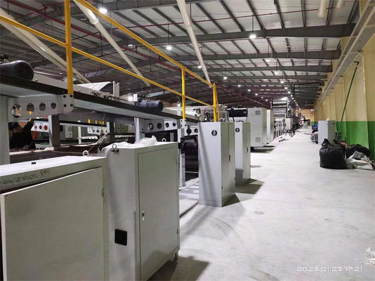 4500 KG Linha de produção de cartão ondulado de camadas 3/5/7 para equipamentos de cartão ondulado