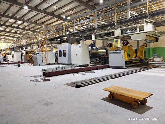 Máquina de fabricação de cartão ondulado de 3/5/7 camadas fácil de operar para soluções de embalagem de alimentos