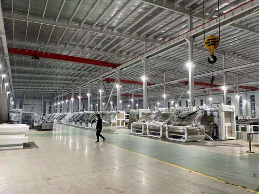 Máquina de laminação de flauta de papel de segurança para produção em fábrica