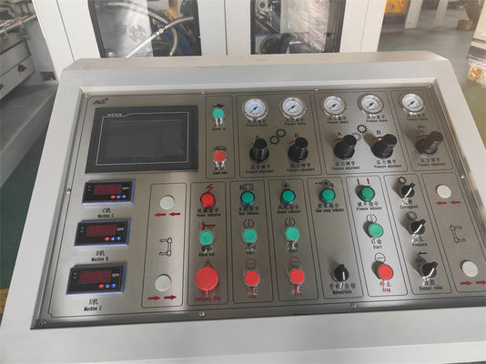 Linha de produção de papelão de caixa corrugada automática com controle de frequência de 0,75KW
