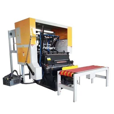 Máquina de cortar e descascar de cartão ondulado de alimentação automática de 380 V
